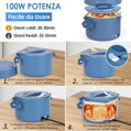 Elektrický obědový box Ohřívač jídla 3v1 (12 V/24 V/220 V) s vidličkou 100 W 