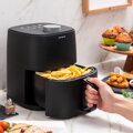 Fritéza s nízkou spotřebou oleje 1200 W 2 L