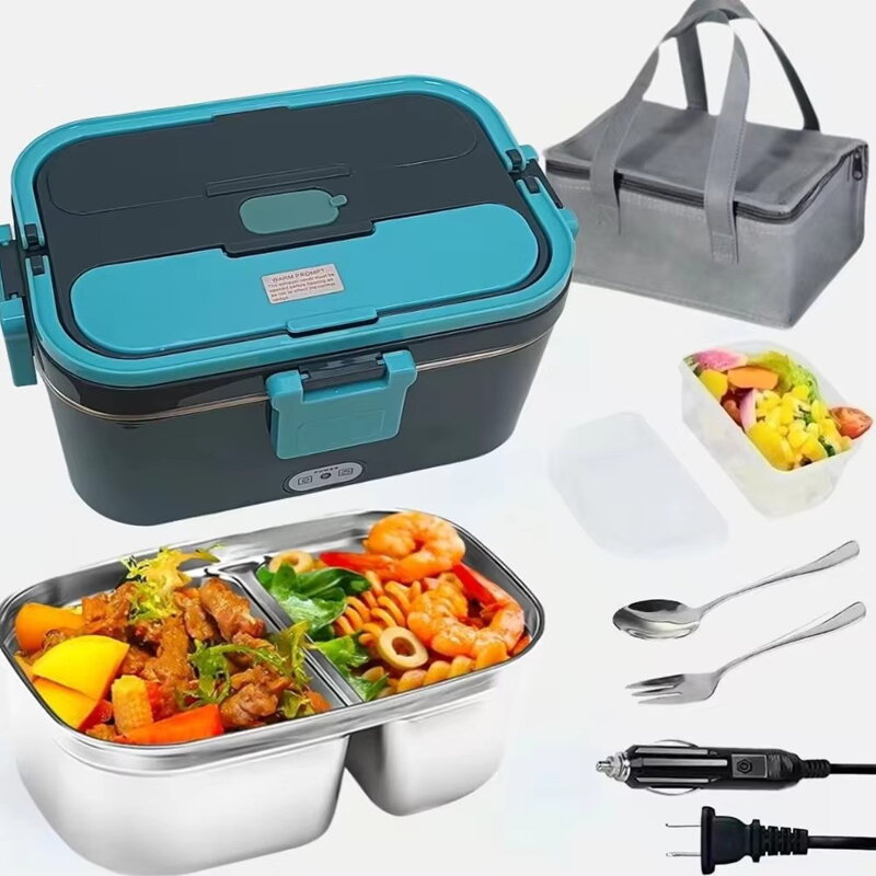 Ohřívací box na jídlo  3 v 1 pro auto  nákladní automobil a kancelář 220v/12v/24v