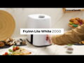 Fritéza s nízkou spotřebou oleje 1200 W 2 L